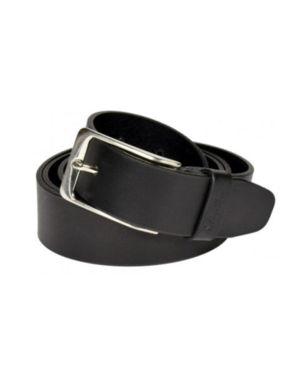 Papillon Leather Belt, Traditional Buckle with Leather Belt Loop, Full-Grain Vegetable-Tanned Leather, Adjustable Fit, Available in Multiple Colors