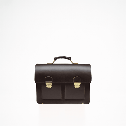 Briefcase No. 35 - Dark Brown