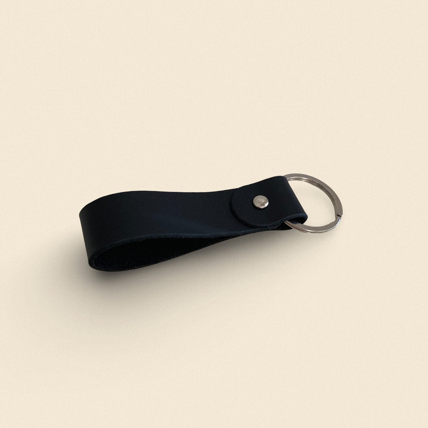 Handmade Leather Keychain - Top Loop